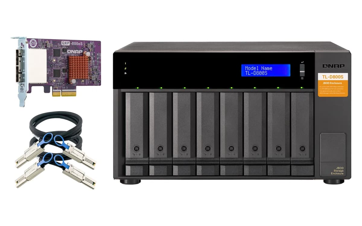 یونیت توسعه ذخیرهساز کیونپ TL-D800S